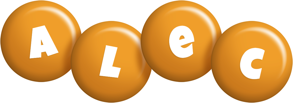 Alec candy-orange logo
