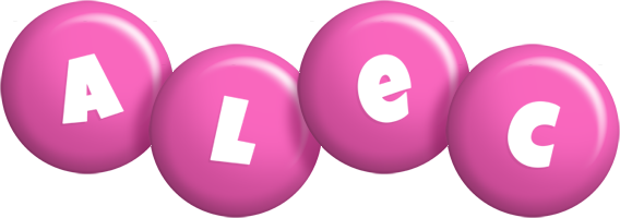 Alec candy-pink logo