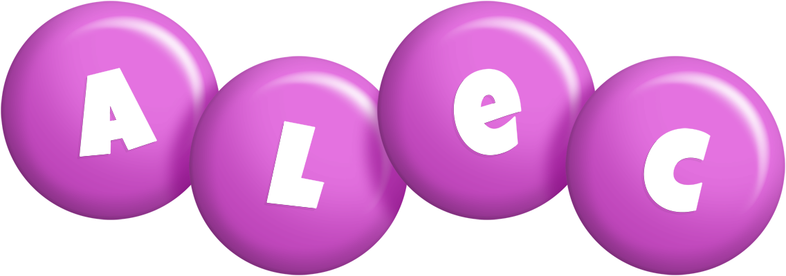 Alec candy-purple logo