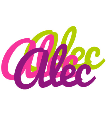 Alec flowers logo
