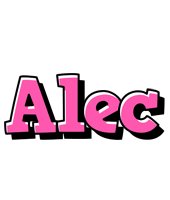 Alec girlish logo