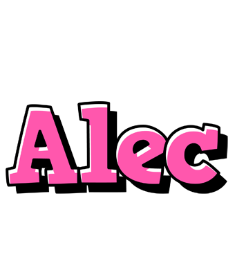 Alec girlish logo