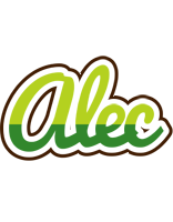 Alec golfing logo