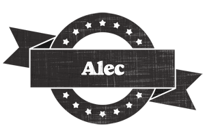 Alec grunge logo