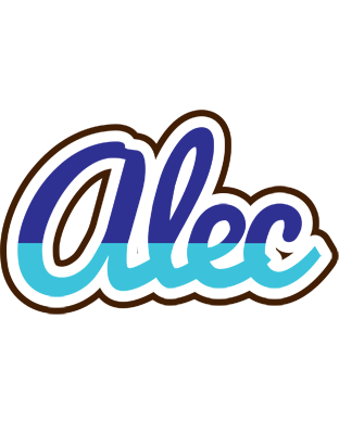 Alec raining logo