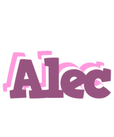 Alec relaxing logo