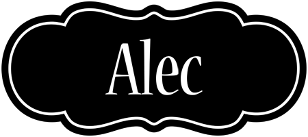 Alec welcome logo