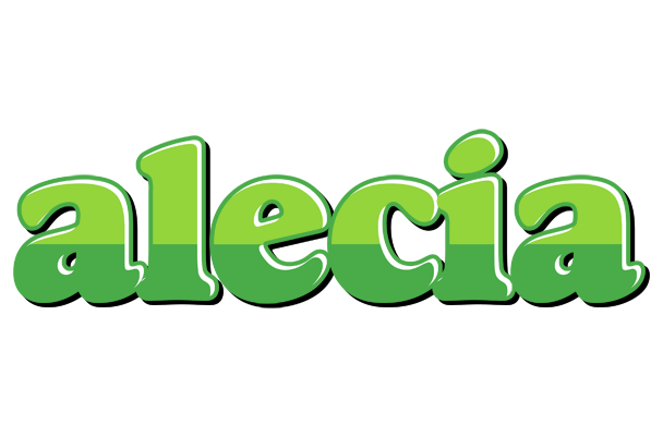 Alecia apple logo