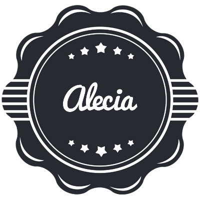 Alecia badge logo