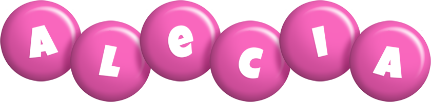 Alecia candy-pink logo