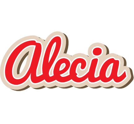 Alecia chocolate logo