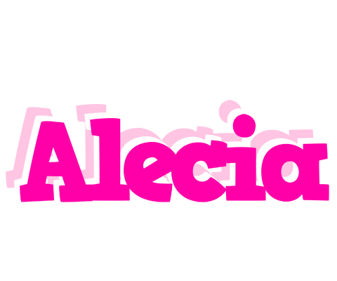 Alecia dancing logo