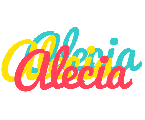 Alecia disco logo