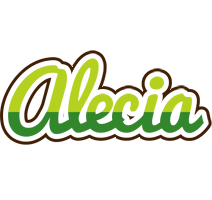 Alecia golfing logo