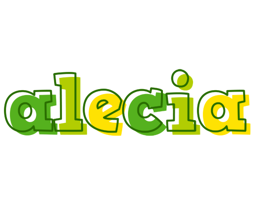Alecia juice logo