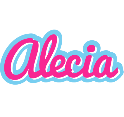 Alecia popstar logo