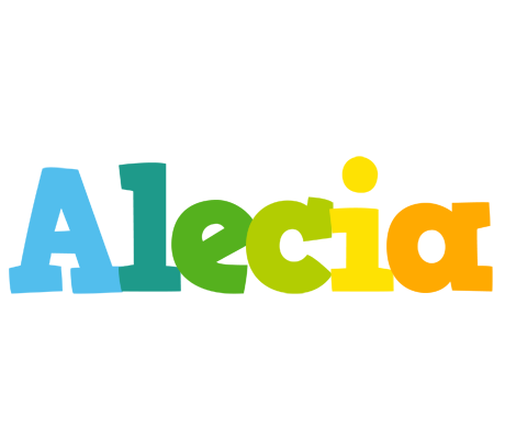 Alecia rainbows logo