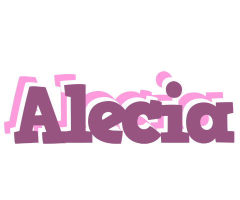Alecia relaxing logo