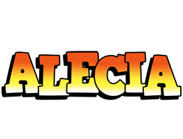 Alecia sunset logo