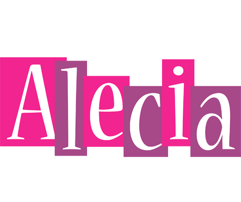 Alecia whine logo