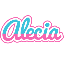 Alecia woman logo