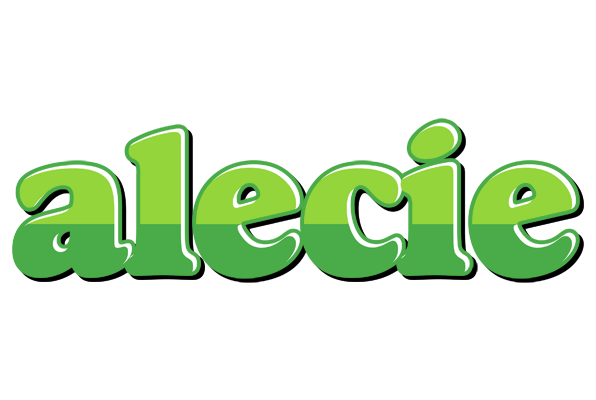 Alecie apple logo
