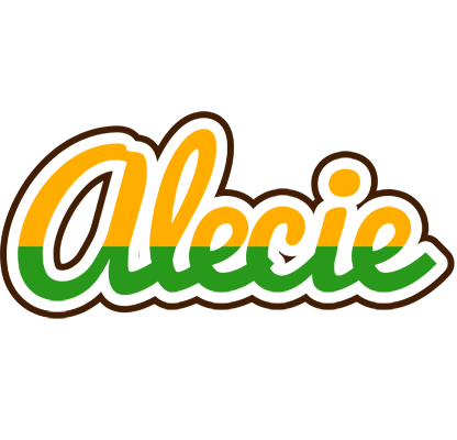 Alecie banana logo