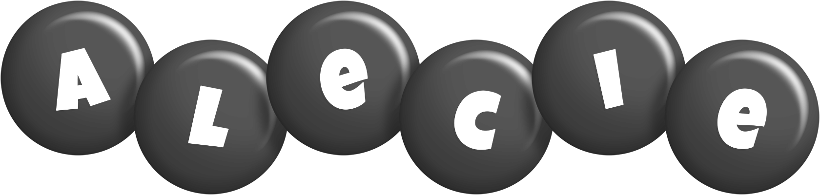 Alecie candy-black logo
