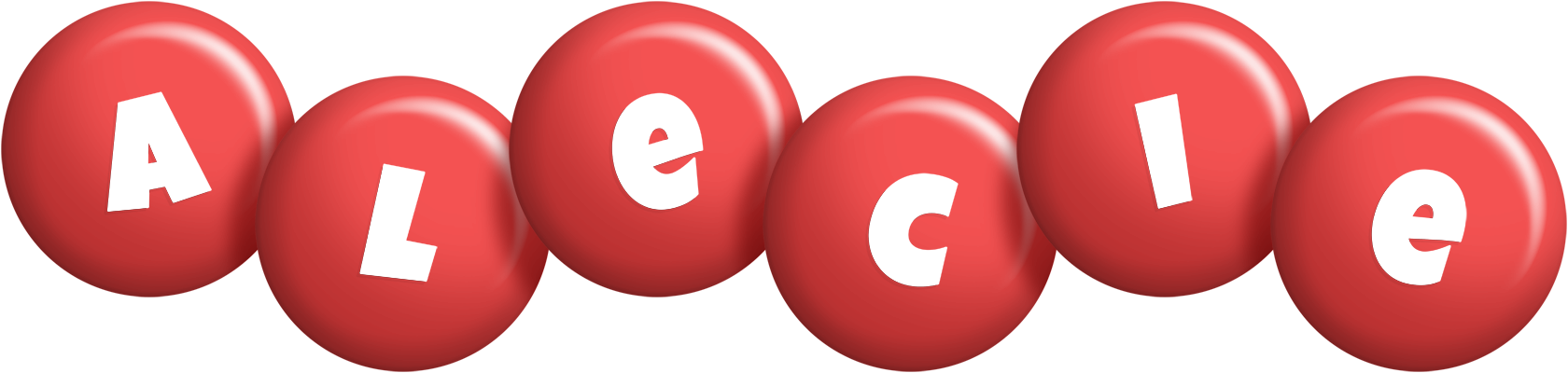 Alecie candy-red logo