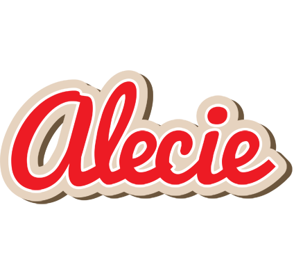 Alecie chocolate logo