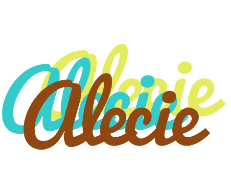Alecie cupcake logo