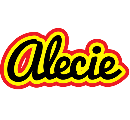Alecie flaming logo