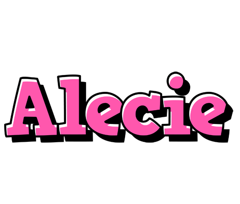 Alecie girlish logo