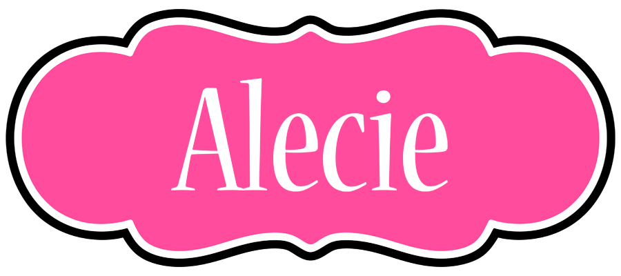 Alecie invitation logo