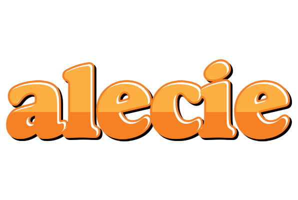 Alecie orange logo