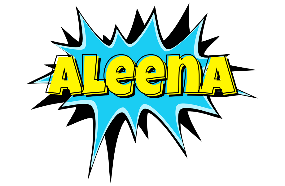 Aleena amazing logo