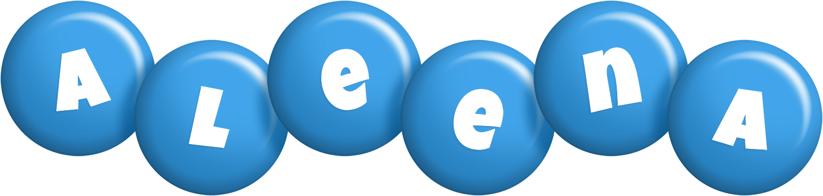 Aleena candy-blue logo