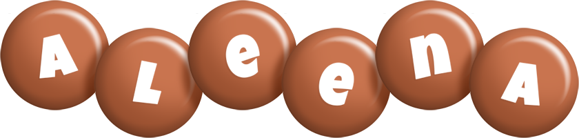 Aleena candy-brown logo