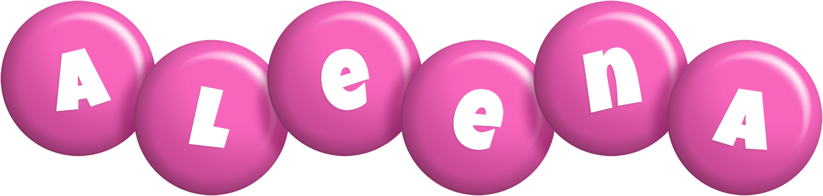 Aleena candy-pink logo
