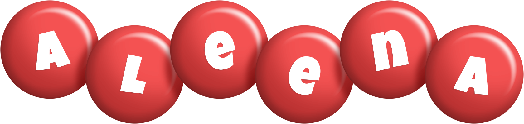 Aleena candy-red logo