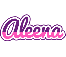 Aleena cheerful logo