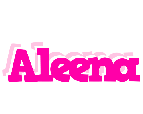 Aleena dancing logo