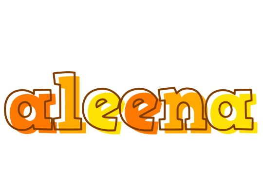 Aleena desert logo