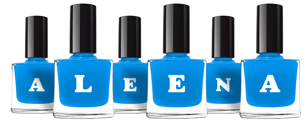 Aleena glossy logo
