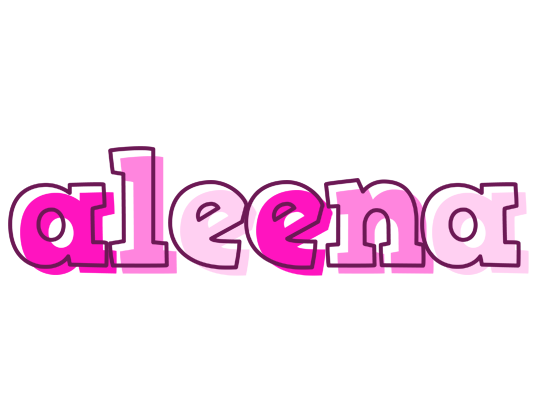 Aleena hello logo