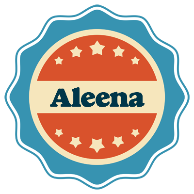 Aleena labels logo