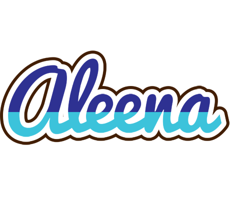 Aleena raining logo