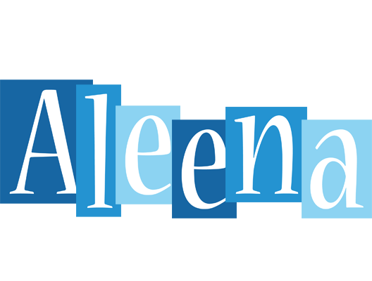Aleena winter logo