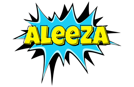 Aleeza amazing logo