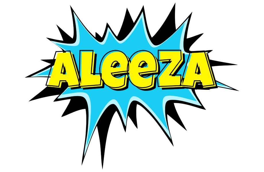 Aleeza amazing logo